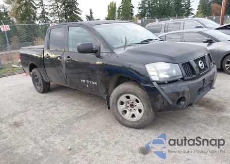 2006 Nissan Titan Xe из США, поврежденный, VIN 1N6AA07A06N576373